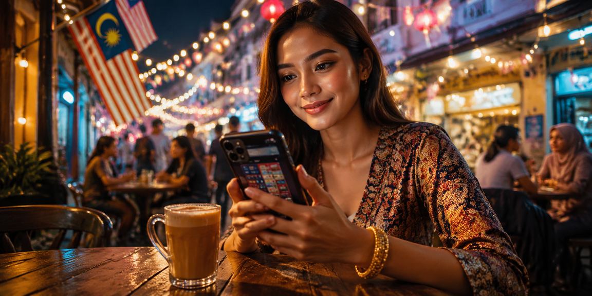 Pengguna her2 di Ipoh mengakses promosi kasino mudah alih dengan telefon pintar